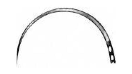 ОЧНА ШОВНА ГОЛКА №OG3 РІЖУЧА 20 mm, Ø 0,60 mm